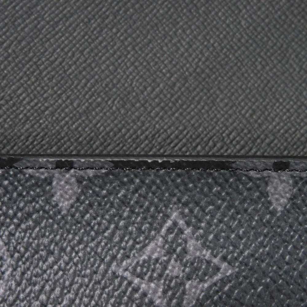 LOUIS VUITTON Second Bag Porto Document Frank GM Black Case Monogram Eclipse